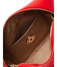 LOVE MOSCHINO CURSIVE LOGO Mała torba na ramię CZERWONY - Torby damskie - 4