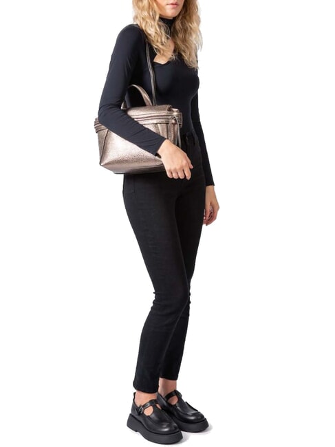 GILDA Torba sk&oacute;rzana o podw&oacute;jnej funkcji stop cyny z ołowiem - Torby damskie