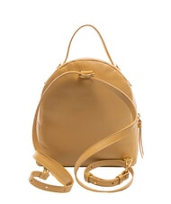 COCCINELLE VOILE Mini plecak ze sk&oacute;ry młotkowanej świeży beż - Torby damskie - 4