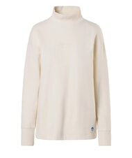 NORTH SAILS BASIC Bluza z golfem bawełnianym ptasie mleczko - Bluzy damskie - 4