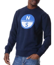 NORTH SAILS GRAPHIC Bluza bawełniana z okrągłym dekoltem granatowy - Bluzy męskie - 2