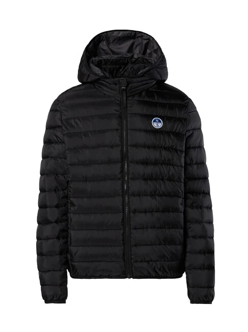 SKYE HOODIE Kurtka puchowa z kapturem czarny - Kurtki puchowe męskie