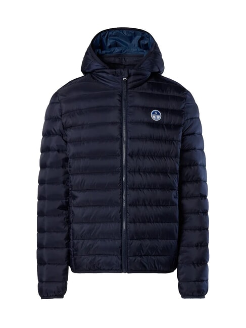 SKYE HOODIE Kurtka puchowa z kapturem granatowy - Kurtki puchowe męskie