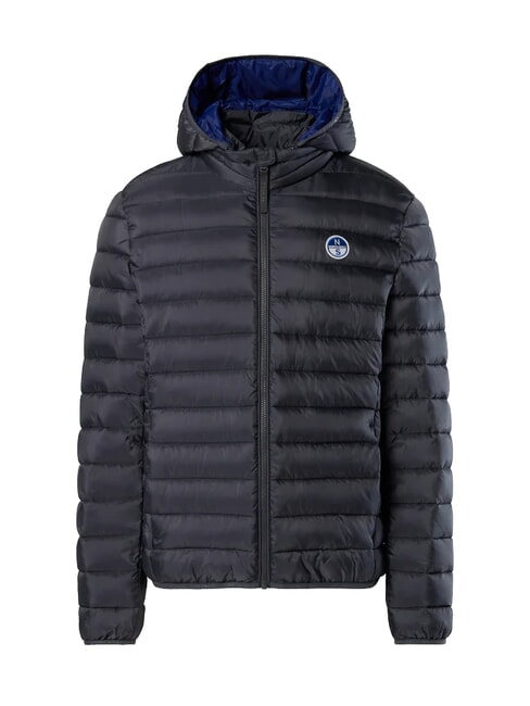 SKYE HOODIE Kurtka puchowa z kapturem asfalt - Kurtki puchowe męskie