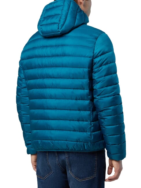SKYE HOODIE Kurtka puchowa z kapturem woda zielona - Kurtki puchowe męskie
