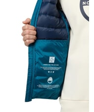 NORTH SAILS SKYE HOODIE Kurtka puchowa z kapturem woda zielona - Kurtki puchowe męskie - 4