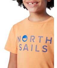 NORTH SAILS STRIPED KIDS Koszulka z kr&oacute;tkim rękawem mandarynki - Koszulka dziecięca - 3