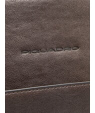 PIQUADRO BLACK SQUARE  Plecak na laptopa 13,3", sk&oacute;ra CUMOWAĆ - Plecaki na laptopa do pracy - 3