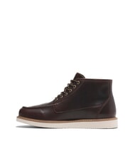 TIMBERLAND NEWMARKET MID  Sk&oacute;rzane botki średniobrązowy, pełnoziarnisty - Buty męskie - 3