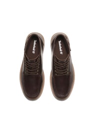 TIMBERLAND NEWMARKET MID  Sk&oacute;rzane botki średniobrązowy, pełnoziarnisty - Buty męskie - 5