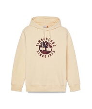 TIMBERLAND HOLIDAY GRAPHIC Bluza z kapturem angora - Bluzy męskie - 4