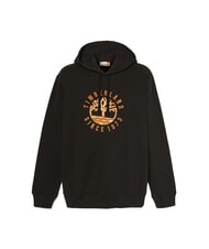 TIMBERLAND HOLIDAY GRAPHIC Bluza z kapturem CZARNY - Bluzy męskie - 4