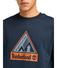 TIMBERLAND OUTDOOR INSPIRED  Koszulka bawełniana ciemny szafir - Koszulki męskie - 3