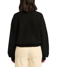 TIMBERLAND WOOL BLEND  Sweter z okrągłym dekoltem CZARNY - Koszulki damskie - 2