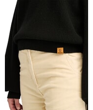TIMBERLAND WOOL BLEND  Sweter z okrągłym dekoltem CZARNY - Koszulki damskie - 3
