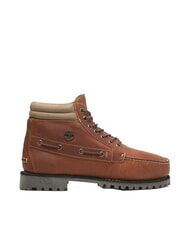 TIMBERLAND AUTHENTIC MID Sk&oacute;rzane botki średni pomarańczowy pełny ziarno - Buty męskie - 2