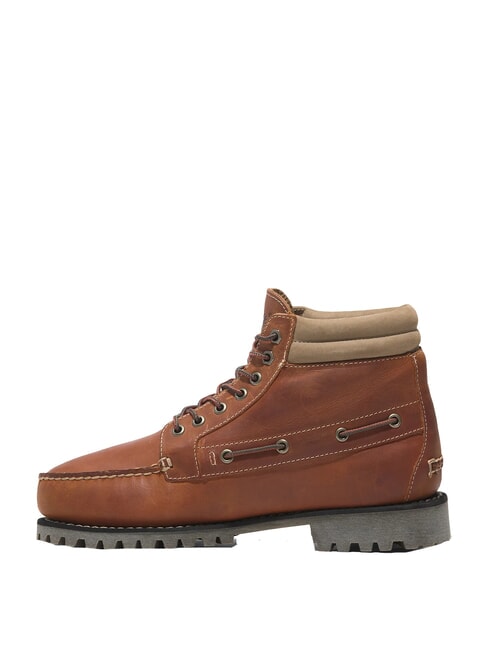 AUTHENTIC MID Sk&oacute;rzane botki średni pomarańczowy pełny ziarno - Buty męskie