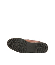 TIMBERLAND AUTHENTIC MID Sk&oacute;rzane botki średni pomarańczowy pełny ziarno - Buty męskie - 6