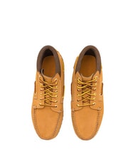 TIMBERLAND AUTHENTIC MID Sk&oacute;rzane botki nubuk pszeniczny - Buty męskie - 4