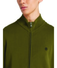 TIMBERLAND WILLIAMS RIVER Sweter zapinany na suwak ciemnooliwkowy - Koszulki męskie - 3