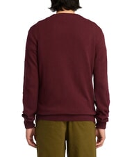 TIMBERLAND KNOX RIVER Sweter z okrągłym dekoltem porto z brunatnym winem - Koszulki męskie - 2