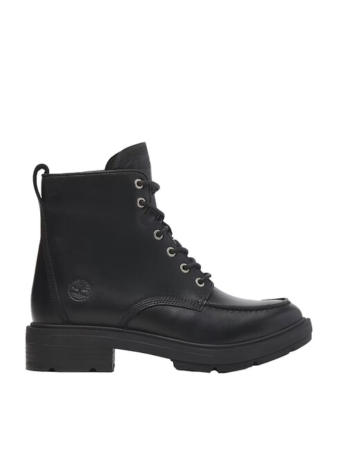 BRIMFIELD MID  Sk&oacute;rzane botki czarny, pełnoziarnisty - Buty damskie