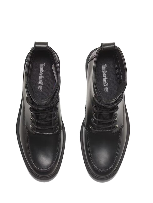 BRIMFIELD MID  Sk&oacute;rzane botki czarny, pełnoziarnisty - Buty damskie