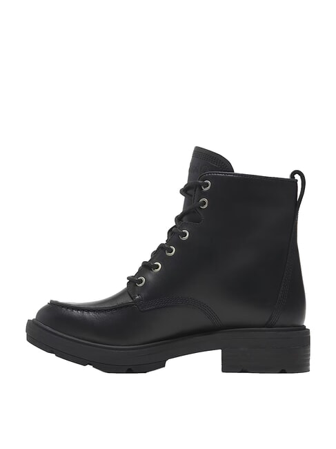 BRIMFIELD MID  Sk&oacute;rzane botki czarny, pełnoziarnisty - Buty damskie