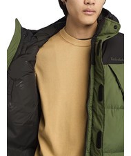TIMBERLAND PUFFET Kurtka puchowa wodoodporna czarny/czarna zieleń leśna - Kurtki puchowe męskie - 3
