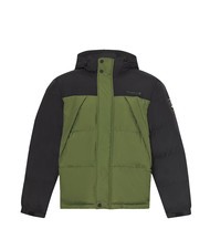 TIMBERLAND PUFFET Kurtka puchowa wodoodporna czarny/czarna zieleń leśna - Kurtki puchowe męskie - 4