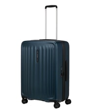 SAMSONITE FYRM  W&oacute;zek średni, rozszerzalny stalowo-niebieski - W&oacute;zki twarde - 8