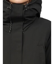 CANADIAN ATHABASCA Długa parka z kapturem czarny - Kurtki damskie - 3