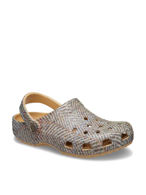 CLASSIC TWEED CLOG Sabot kapciowy pszenica - Buty uniseks