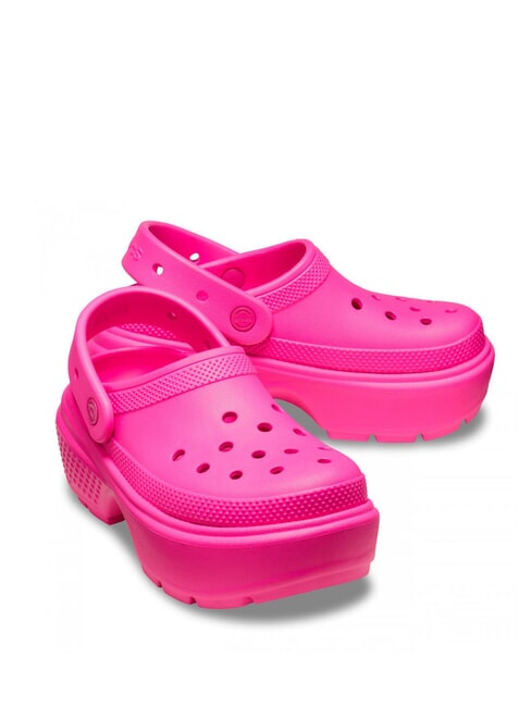 STOMP CLOG W Kapcie typu chodaki na platformie r&oacute;żowy zauroczenie - Buty uniseks