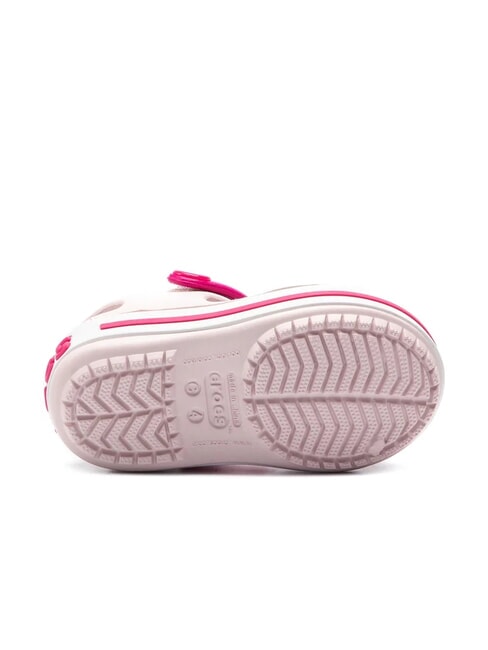 CROCBAND&trade; KIDS Sandał ledwo r&oacute;żowy/cukierkowo-r&oacute;żowy - Buty dziecięce