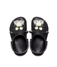 CROCS CLASSIC GLOW BLACK CAT CLOG T Sabot kapciowy czarny - Buty dziecięce - 4