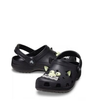 CROCS CLASSIC GLOW BLACK CAT CLOG T Sabot kapciowy czarny - Buty dziecięce - 5