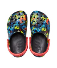 CROCS CLASSIC TIEDYE GRAPHIC GLOG T Sandały sabot tonik turecki/mult - Buty dziecięce - 4