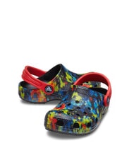 CROCS CLASSIC TIEDYE GRAPHIC GLOG T Sandały sabot tonik turecki/mult - Buty dziecięce - 5