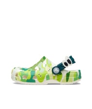 CROCS CLASSIC GLOW SLIME MONSTERSCGT Sabot kapciowy świecić na zielono - Buty dziecięce - 3