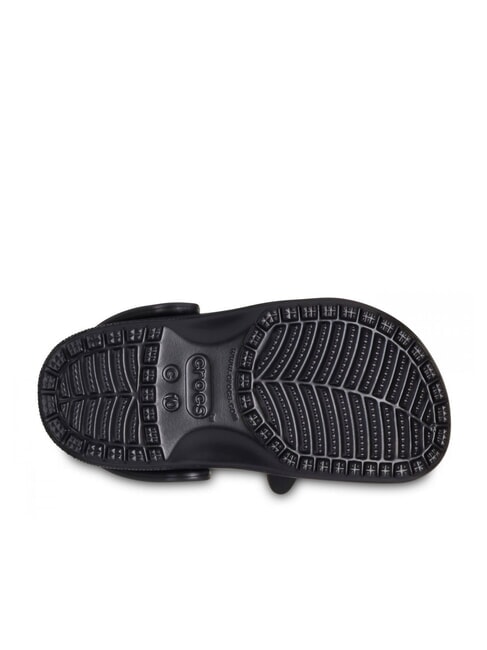 CLASSIC GLOW BLACK CAT CLOG T Sabot kapciowy czarny - Buty dziecięce