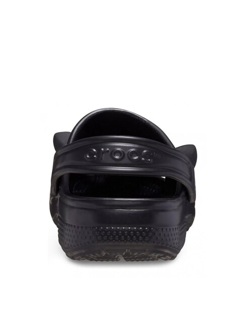 CLASSIC GLOW BLACK CAT CLOG T Sabot kapciowy czarny - Buty dziecięce