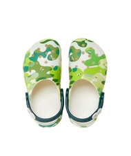 CROCS CLASSIC GLOW SLIME MONSTERSCGT Sabot kapciowy świecić na zielono - Buty dziecięce - 4