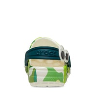 CROCS CLASSIC GLOW SLIME MONSTERSCGT Sabot kapciowy świecić na zielono - Buty dziecięce - 6