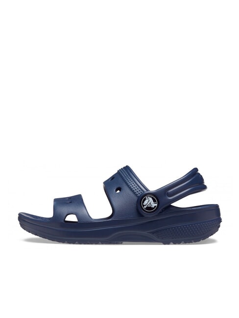 CLASSIC CROCS SANDAL T Kapcie z paskami marynarka wojenna - Buty dziecięce