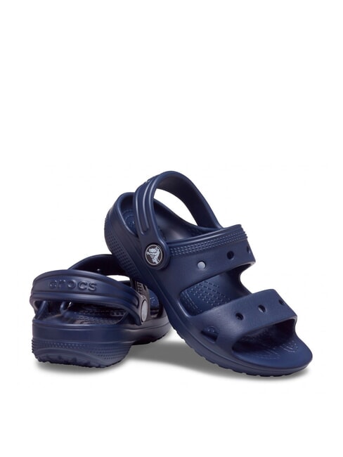CLASSIC CROCS SANDAL T Kapcie z paskami marynarka wojenna - Buty dziecięce