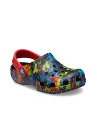 CROCS CLASSIC TIEDYE GRAPHIC GLOG T Sandały sabot - Buty dziecięce