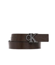 CALVIN KLEIN CKJ PLAQUE Dwustronny pasek z możliwością skr&oacute;cenia - Paski