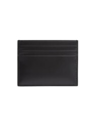 CALVIN KLEIN SMOOTH PU Płaski uchwyt na karty 6cc na czarno - Portfele męskie - 2