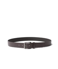 CALVIN KLEIN CKJ CLASSIC Skr&oacute;cony pasek sk&oacute;rzany - Paski